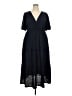 Max Studio Solid Black Casual Dress Size 2X - photo 1