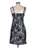 Nine Britton Print Blue Cocktail Dress Size L - photo 2