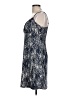 Nine Britton Print Blue Cocktail Dress Size L - photo 5