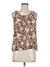 Pulse 100% Rayon Brown Sleeveless Blouse Size M - photo 1