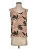 Catherine Malandrino 100% Polyester Floral Pink Sleeveless Blouse Size XS - photo 1