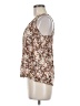 Pulse 100% Rayon Brown Sleeveless Blouse Size M - photo 5