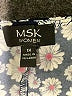 MSK Floral Black Casual Dress Size 1X - photo 7