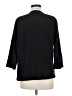 Assorted Brands 100% Cotton Black 3/4 Sleeve Blouse Size M - photo 2