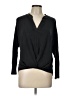 Alya Black Long Sleeve Blouse Size L - photo 1