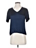LA Made Blue Short Sleeve Top Size XS - photo 1
