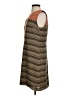 THML 100% Rayon Chevron-herringbone Brown Casual Dress Size S - photo 5