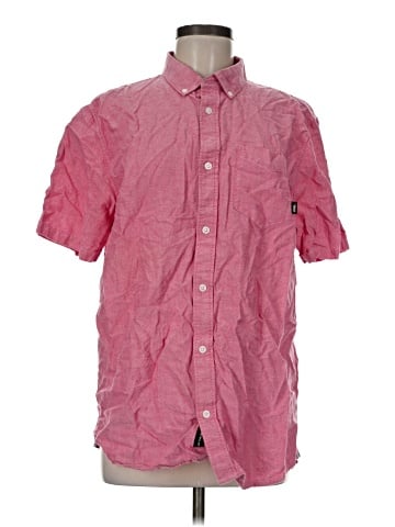 Vans Short Sleeve Button-Down Shirt (view 1)