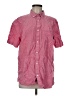 Vans Pink Short Sleeve Button-Down Shirt Size M - photo 1