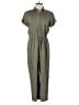 Side Stitch 100% Lyocell Solid Green Jumpsuit Size XXS - photo 1