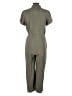 Side Stitch 100% Lyocell Solid Green Jumpsuit Size XXS - photo 2