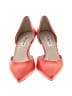 L.K. Bennett 100% Leather Color Block Orange Flats Size EU 37 - photo 2