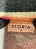 Storia Color Block Gray Pullover Sweater Size S - photo 7
