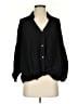 Adoree 100% Rayon Black 3/4 Sleeve Blouse Size S - photo 1