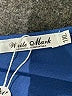 White Mark Solid Blue Casual Dress Size 1X - photo 7