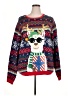 Holiday Time 100% Acrylic Graphic Red Pullover Sweater Size XL - photo 1