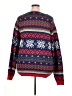 Holiday Time 100% Acrylic Graphic Red Pullover Sweater Size XL - photo 2