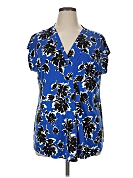 Lane Bryant Short Sleeve Blouse