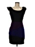 Marquis Color Block Black Cocktail Dress Size M - photo 1