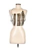 Assorted Brands Silver Sleeveless Top Size M - photo 1