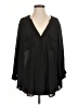 Unbranded Black 3/4 Sleeve Blouse Size 2 - photo 1