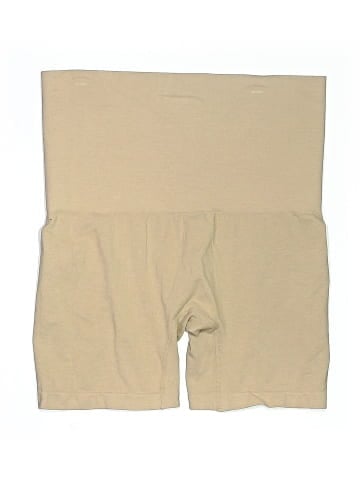 Women With Control Khaki Shorts (view 2)
