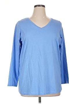 Woman Within 3/4 Sleeve T-Shirt (view 1)