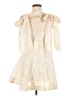 Hausen 100% Polyester Ivory Cocktail Dress Size M - photo 2
