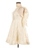 Hausen 100% Polyester Ivory Cocktail Dress Size M - photo 5