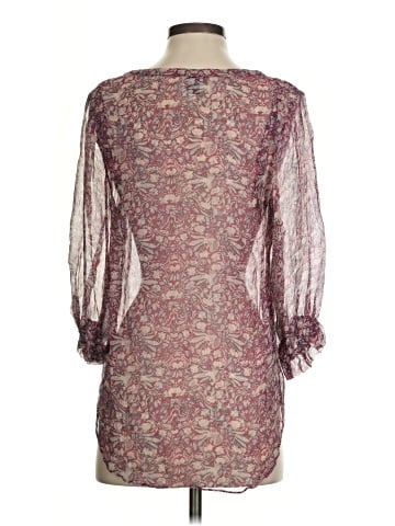 Ella Moss 3/4 Sleeve Silk Top (view 2)