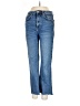 Zara Hearts Blue Jeans Size 4 - photo 1