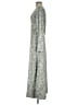 Open Edit 100% Polyester Gray Casual Dress Size S - photo 5