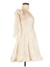Hausen 100% Polyester Ivory Cocktail Dress Size M - photo 4