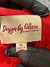 Design by Olivia 100% Cotton Red Raincoat Size 1X - photo 6
