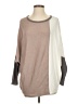 24/7 Maurices Color Block Tan Pullover Sweater Size S - photo 1