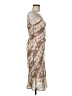 Final Touch Animal Print Tan Cocktail Dress Size M - photo 4