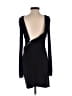 Black 100% Polyester Black Cocktail Dress Size S - photo 2