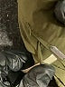 Free People 100% Polyester Green Trenchcoat Size S - photo 7