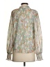 Aqua 100% Polyester Green Long Sleeve Blouse Size XS - photo 2