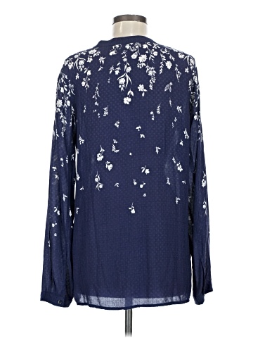 Caslon Long Sleeve Blouse (view 2)