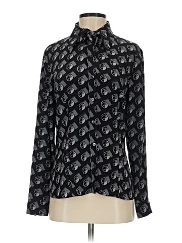 Michael Kors Collection Studio 54 silk top (view 1)