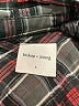 Bishop + Young Argyle Brown Long Sleeve Blouse Size L - photo 7