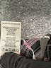 Bishop + Young Argyle Brown Long Sleeve Blouse Size L - photo 8