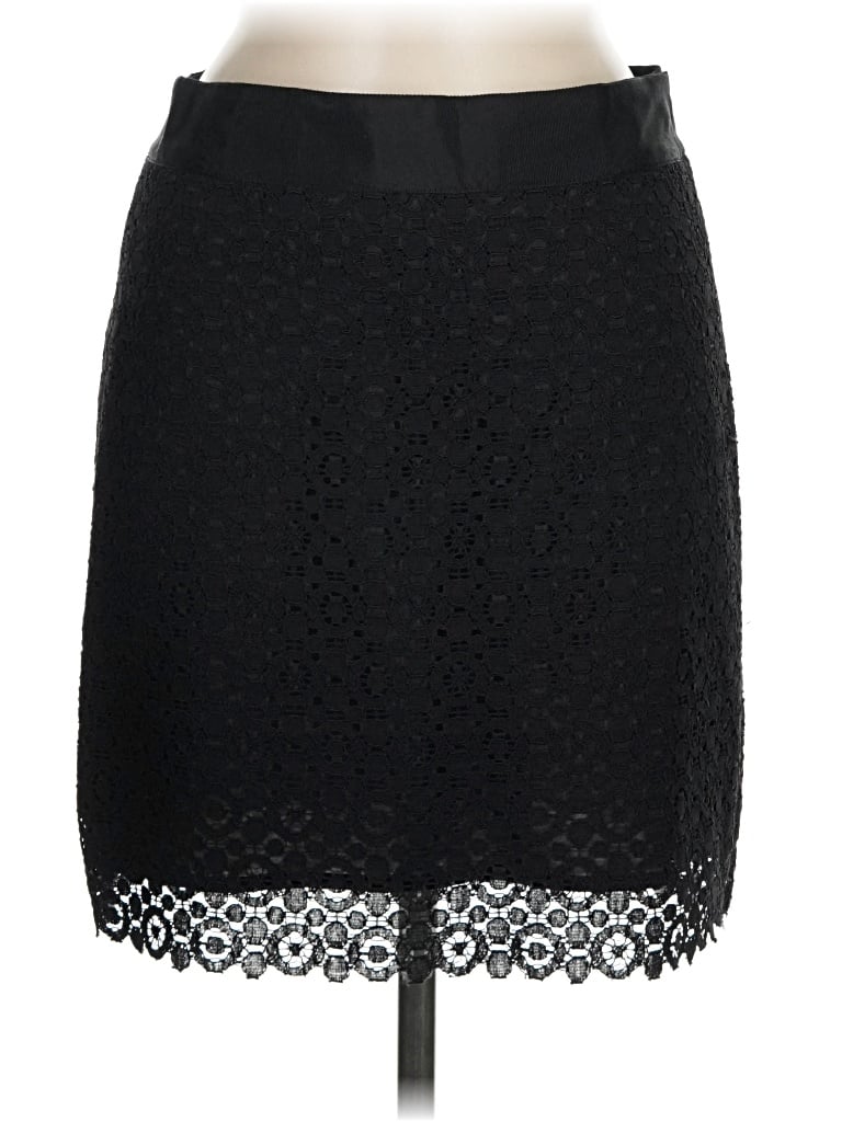 Pre-owned Forever 21 Formal Skirt In Black