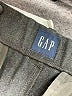 Gap Gray Black Dress Pants Size 4 - photo 7