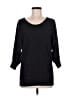Sparkle & Fade Black Pullover Sweater Size L - photo 1