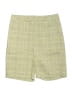 Le Lis Plaid Yellow Shorts Size M - photo 1