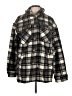 Love Tree 100% Polyester Plaid Brown Coat Size L - photo 1