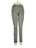 Kensie Solid Green Jeans Size 8 - photo 1