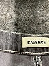 L'Agence 100% Tencel Chevron-herringbone Gray Jeans Size 28 - photo 4